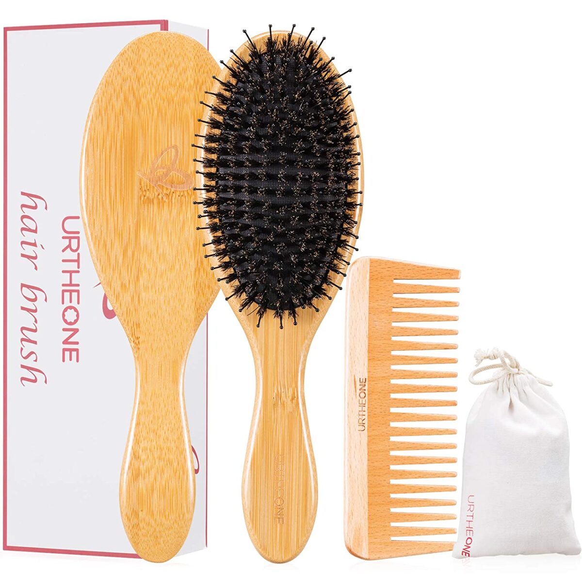 Hair Brush Boar Bristle Hairbrush Urtheone 8114